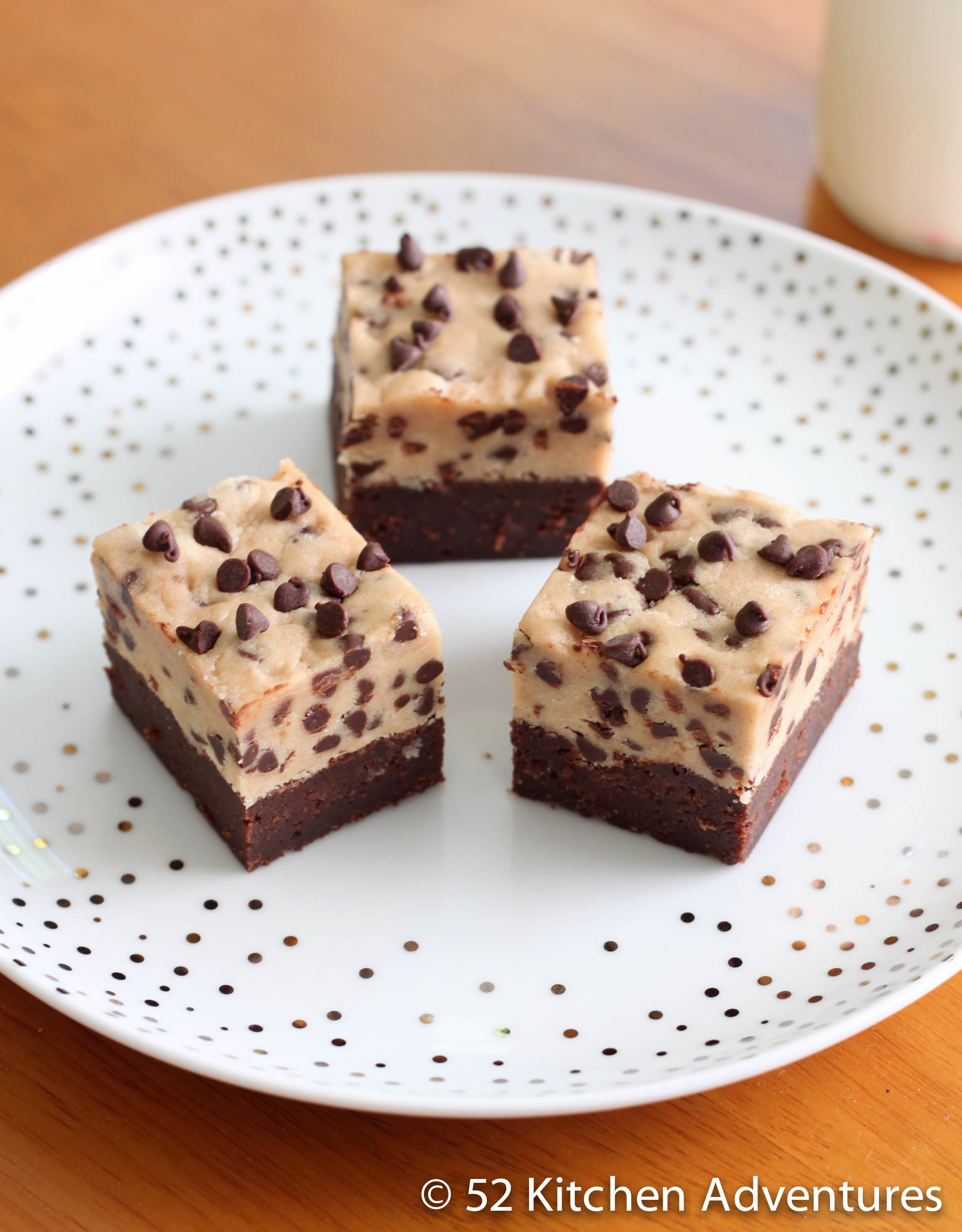 Cookie Dough Brownie Bars