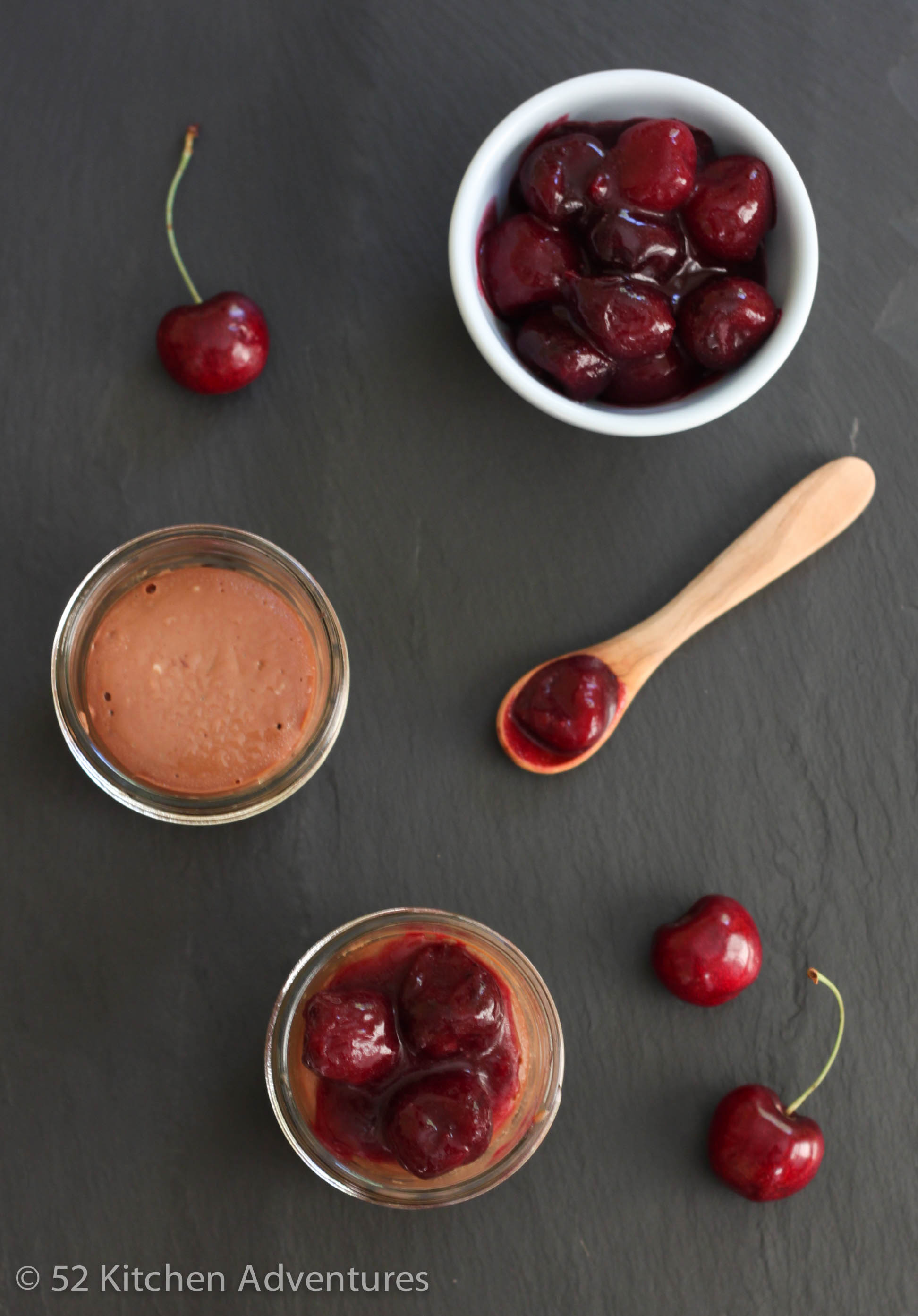 Mini Black Forest Cheesecakes