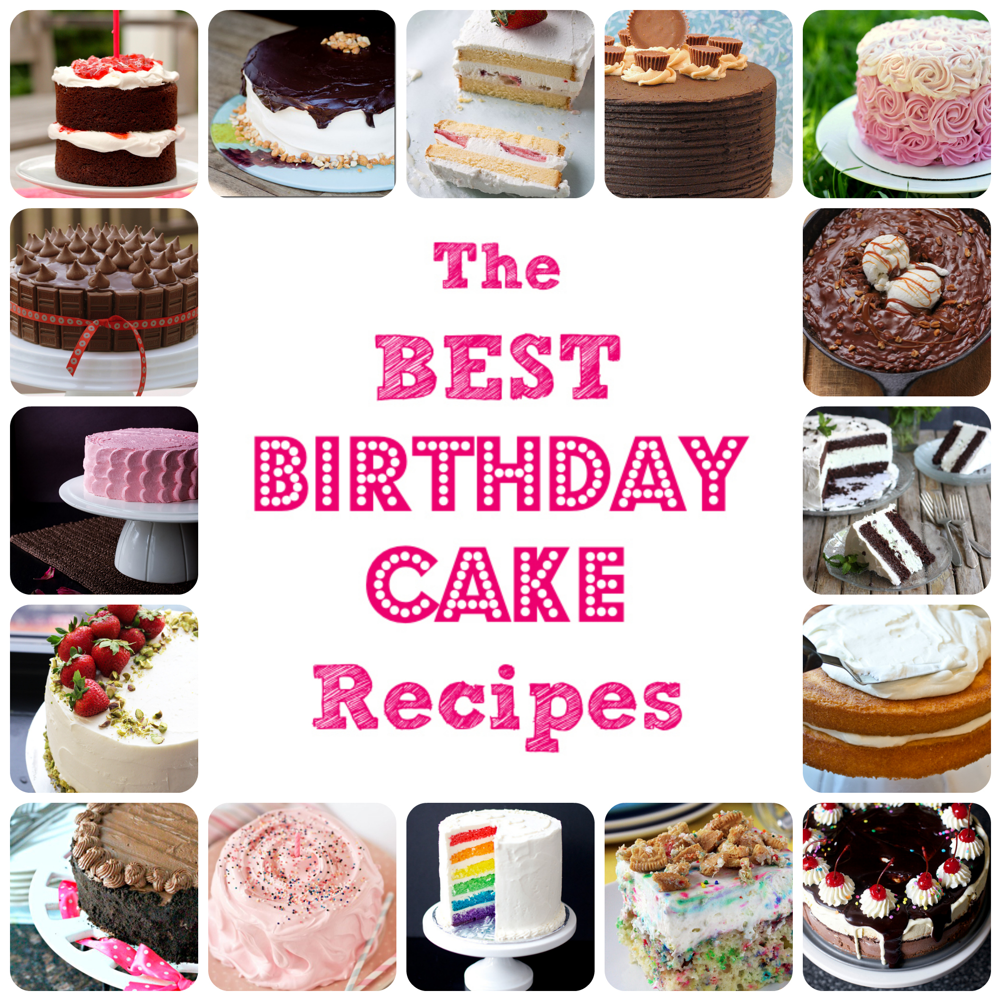 The best birthday cake recipes