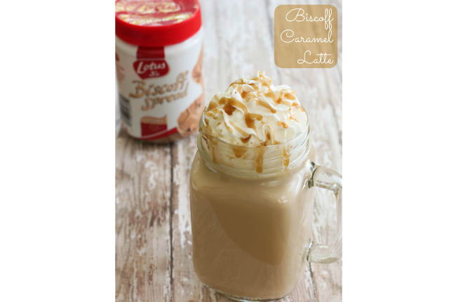 biscoff caramel latte featured