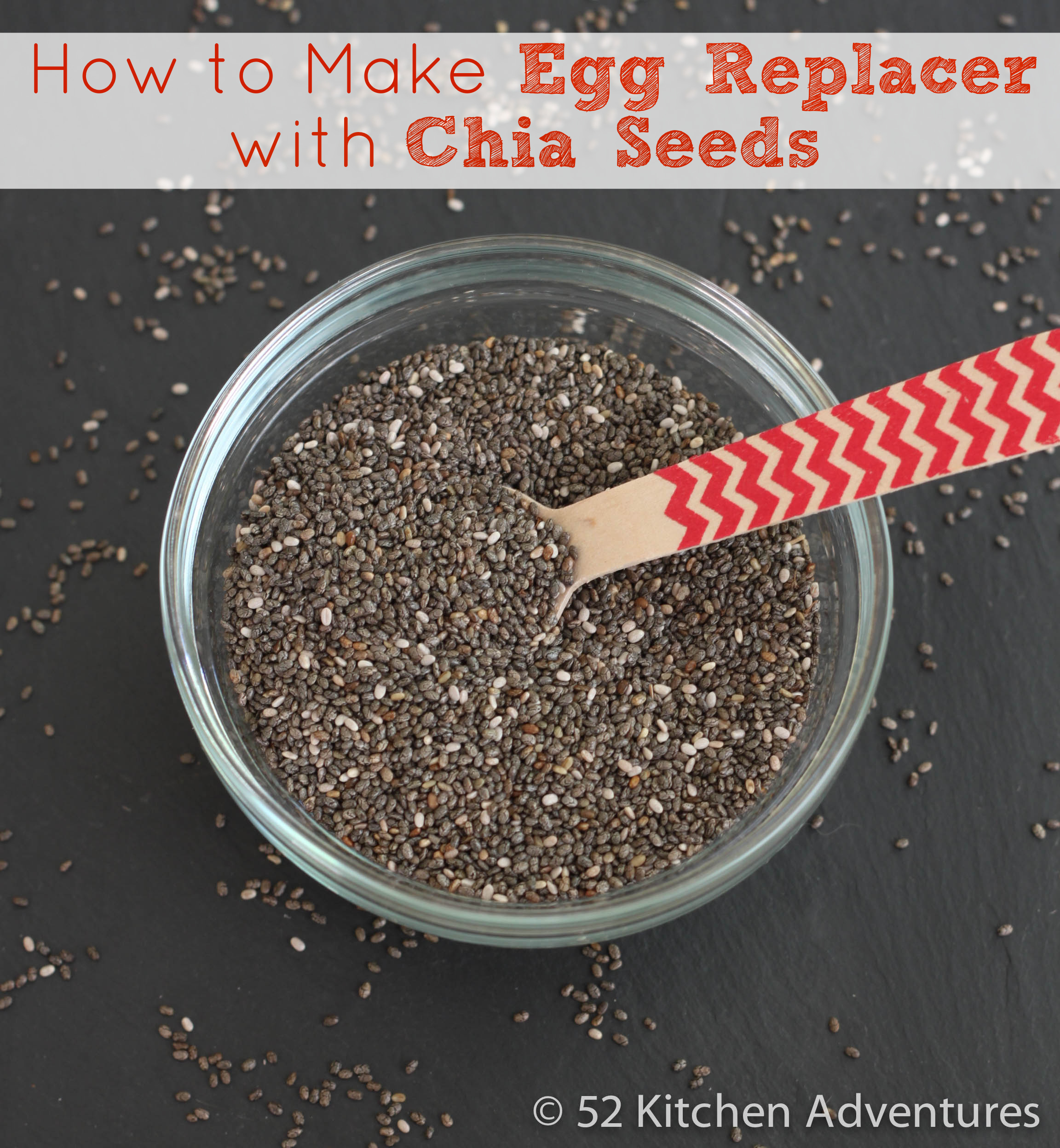 How to Make Egg Replacer with Chia Seeds