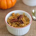 Slow Cooker Pumpkin Pie Oatmeal