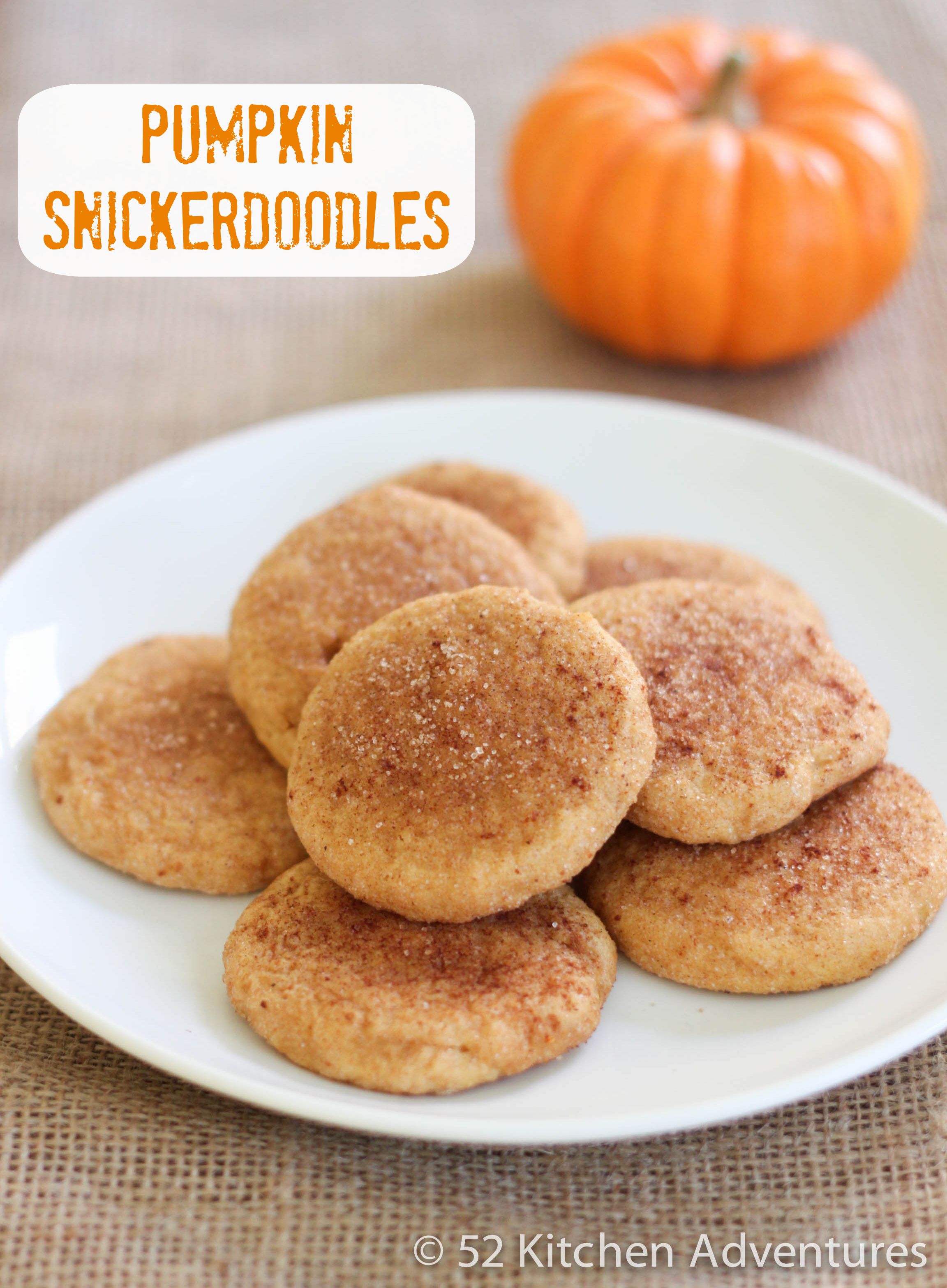 Pumpkin Snickerdoodles