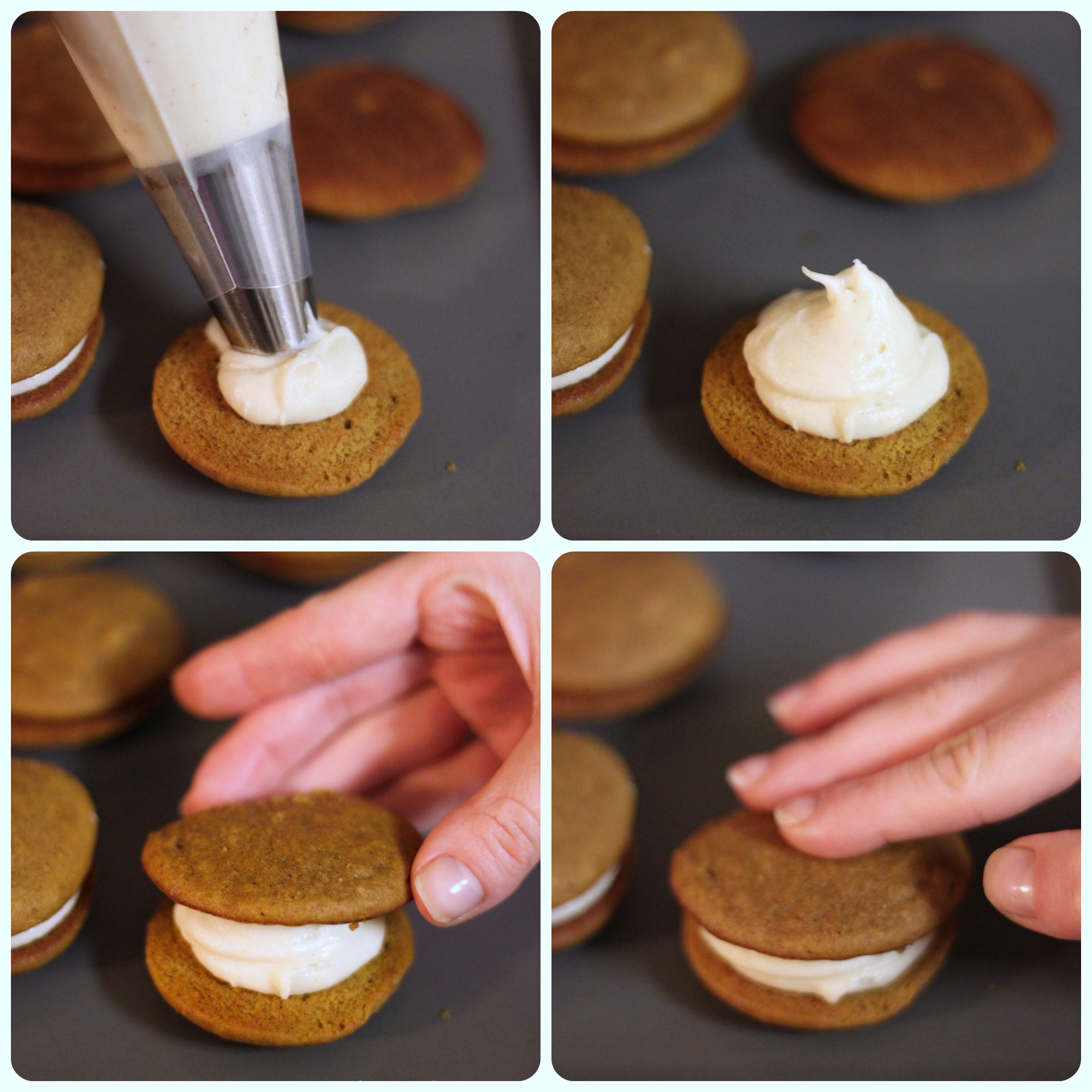 How to assemble whoopie pies