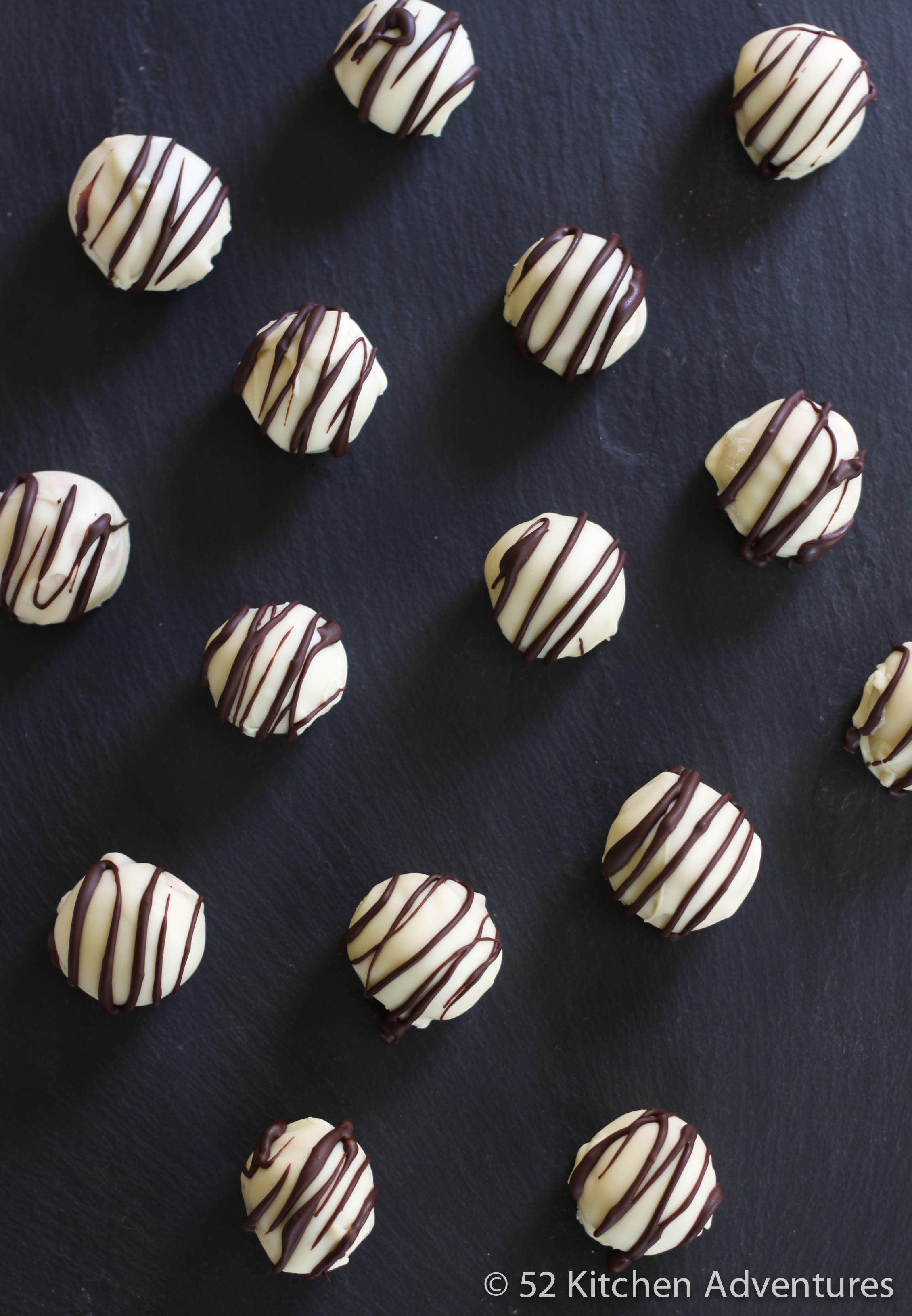 White Chocolate Peanut Butter Truffles