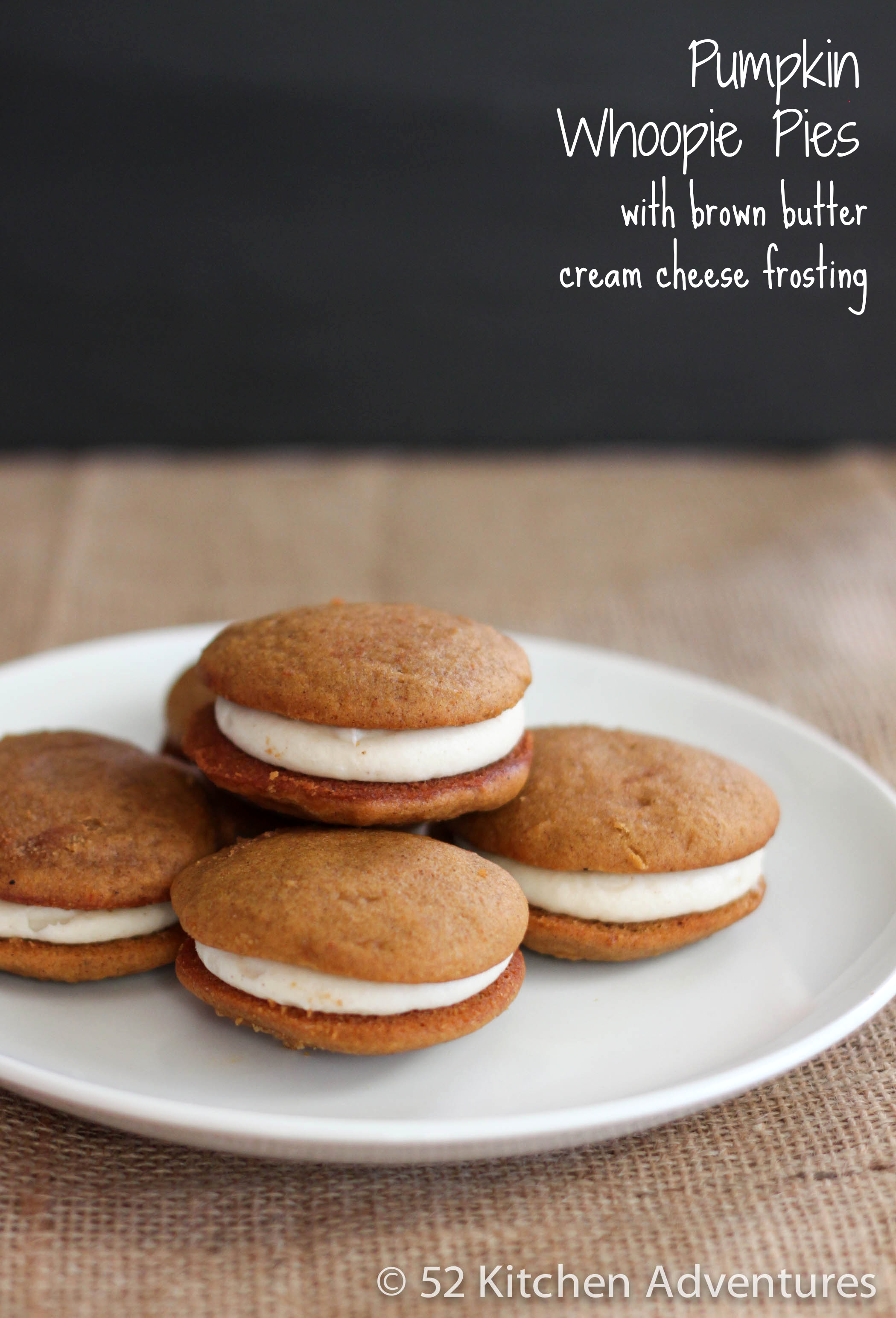 Pumpkin Whoopie Pies